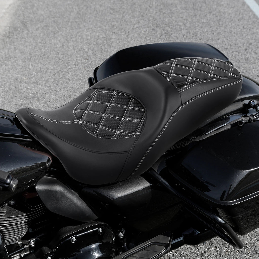Driver Passenger Pillion Seat for Harley Touring Road Glide (2009–2023)