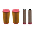 4X Air Filter Kit for Kubota Zero Turn Mower ZD1211, ZD1211L, ZD1211R, ZD1211RL