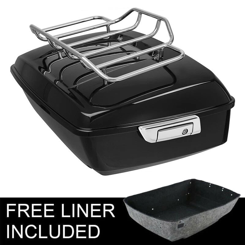 King Trunk Luggage Rack for Harley Touring Electra Street Road Glide (2014–2026)