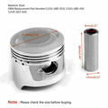 Piston Kit 47.50mm for Honda CRF70F XR70 CT70 (70CC) 13101-GCF-A20
