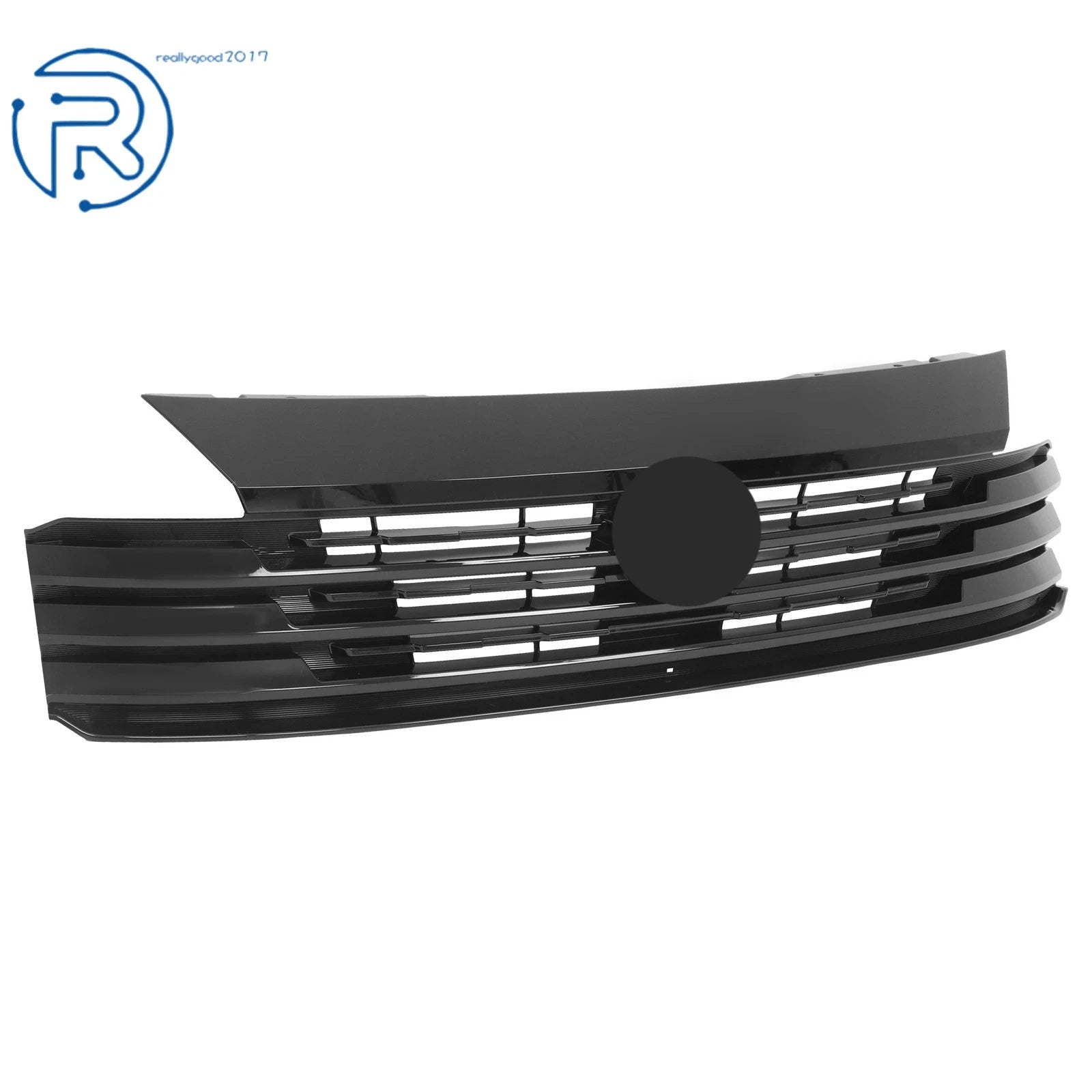 Plastic Radiator Grille for Nissan Kicks S SV (2025) Gloss Black Finish