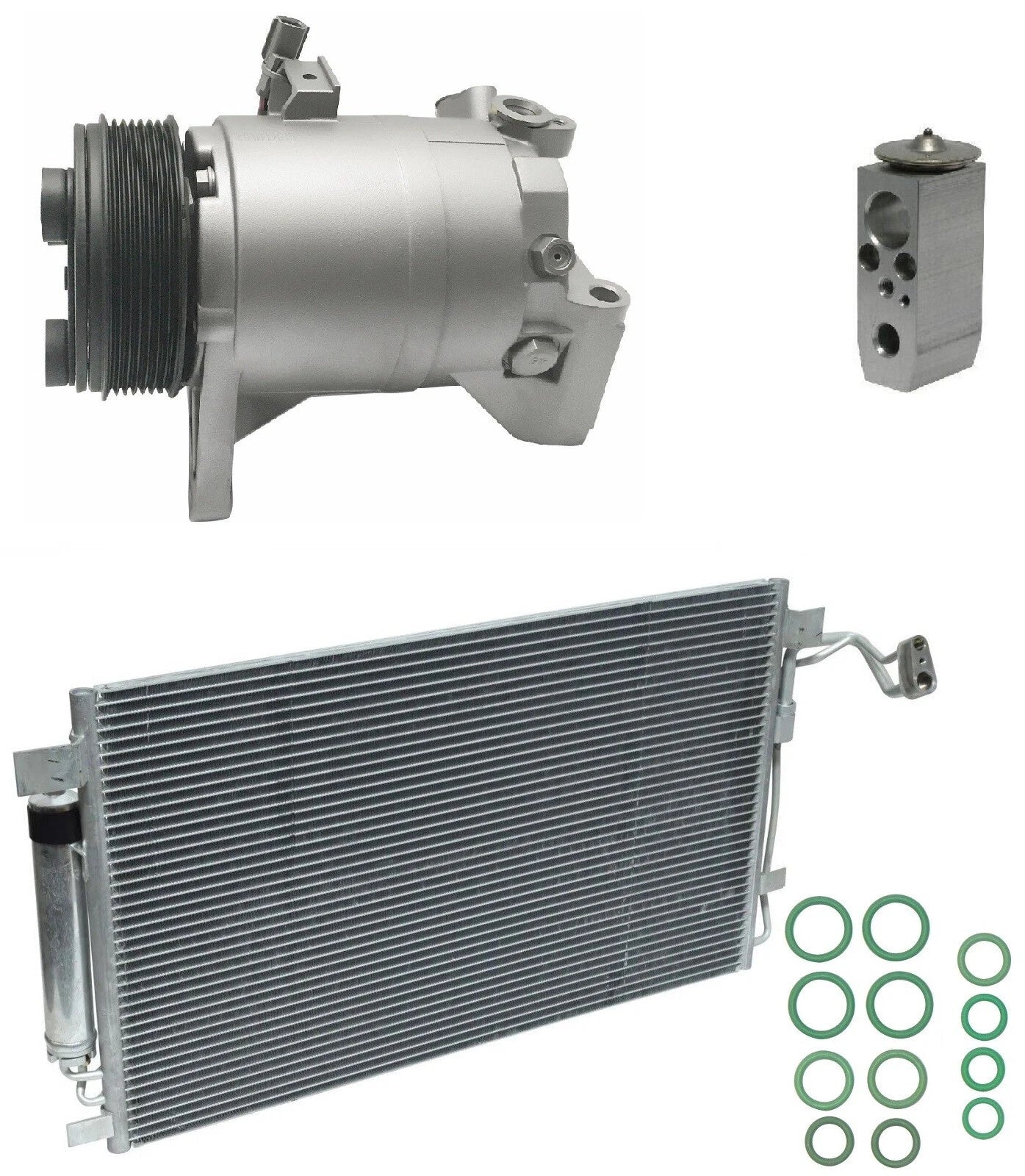 AC Compressor Kit with Condenser for Nissan Maxima 3.5L (2010–2010)