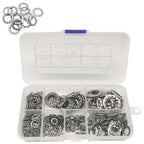270Pcs Anti-Loosening Washers for Reliable Fastening (304 Stainless Steel)