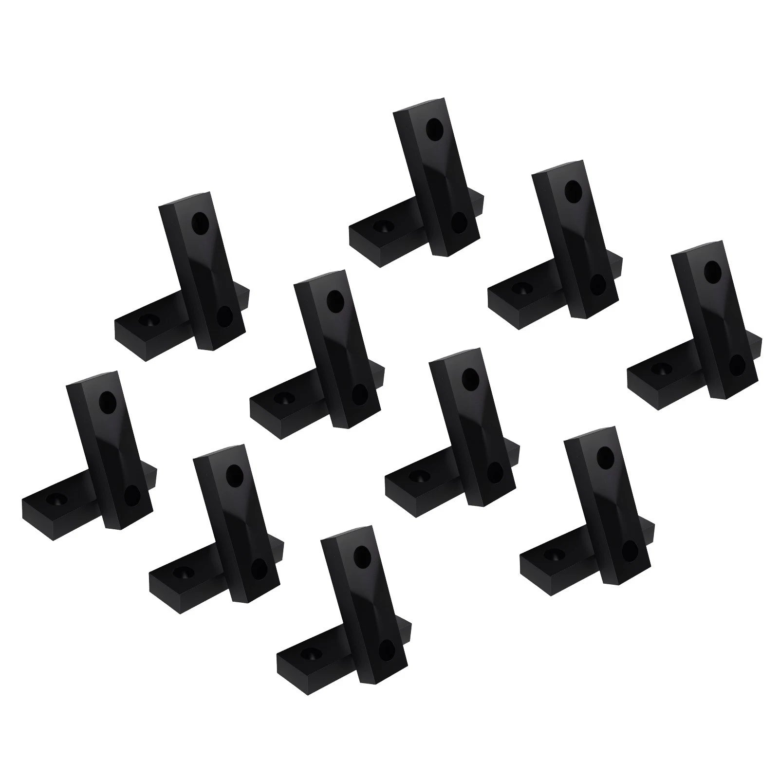 (10 Packs) Machined Aluminum Soft Jaws for Kurt 6" Vises (6x2x1") 