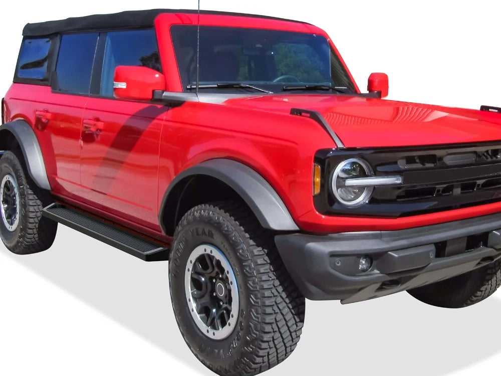 Running Boards for Ford Bronco 4-Door (2021-2026) - Black Style