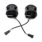 Dual Color White/Yellow LED Fog Lights for Honda Nissan Subaru Ford