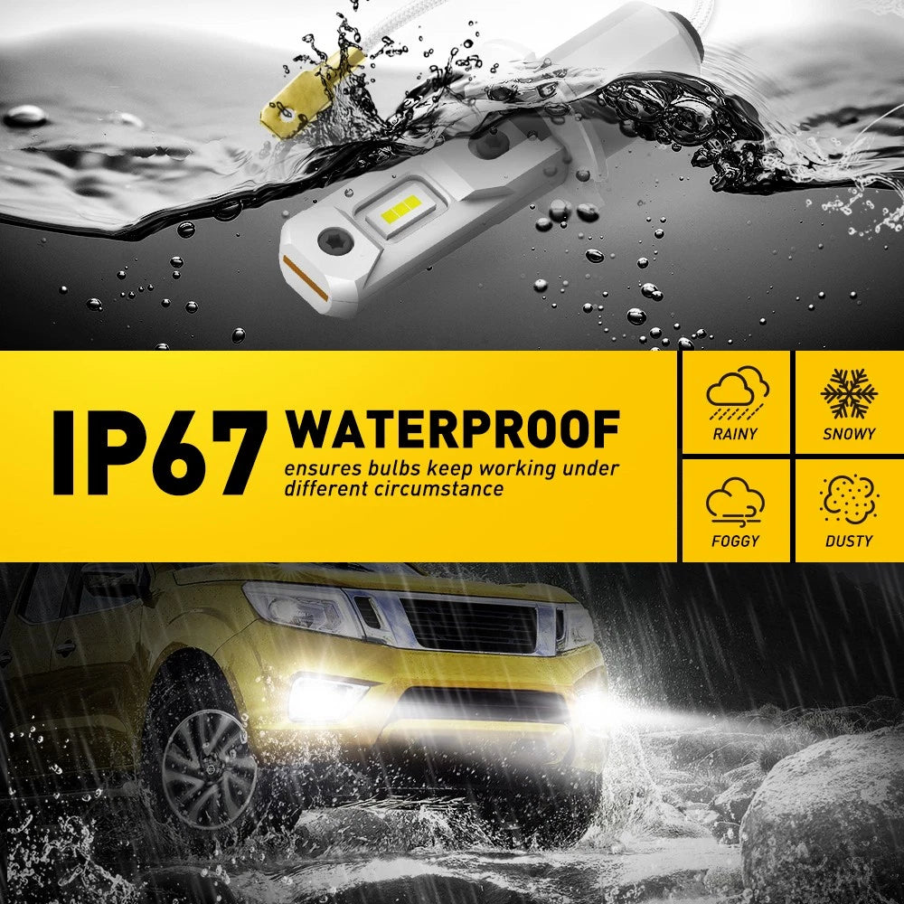 AUXITO H3 LED Fog Light Bulbs for [Make Model] ([YYYY–YYYY])