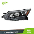 Headlight Driver Side for Nissan Rogue Sport (2020–2022) Halogen Clear