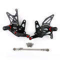 CNC Aluminum Rearsets Footpegs for Suzuki GSX 1300R Hayabusa (1999–2020)