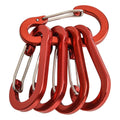 Lightweight Aluminum Carabiner Clips for Universal Use