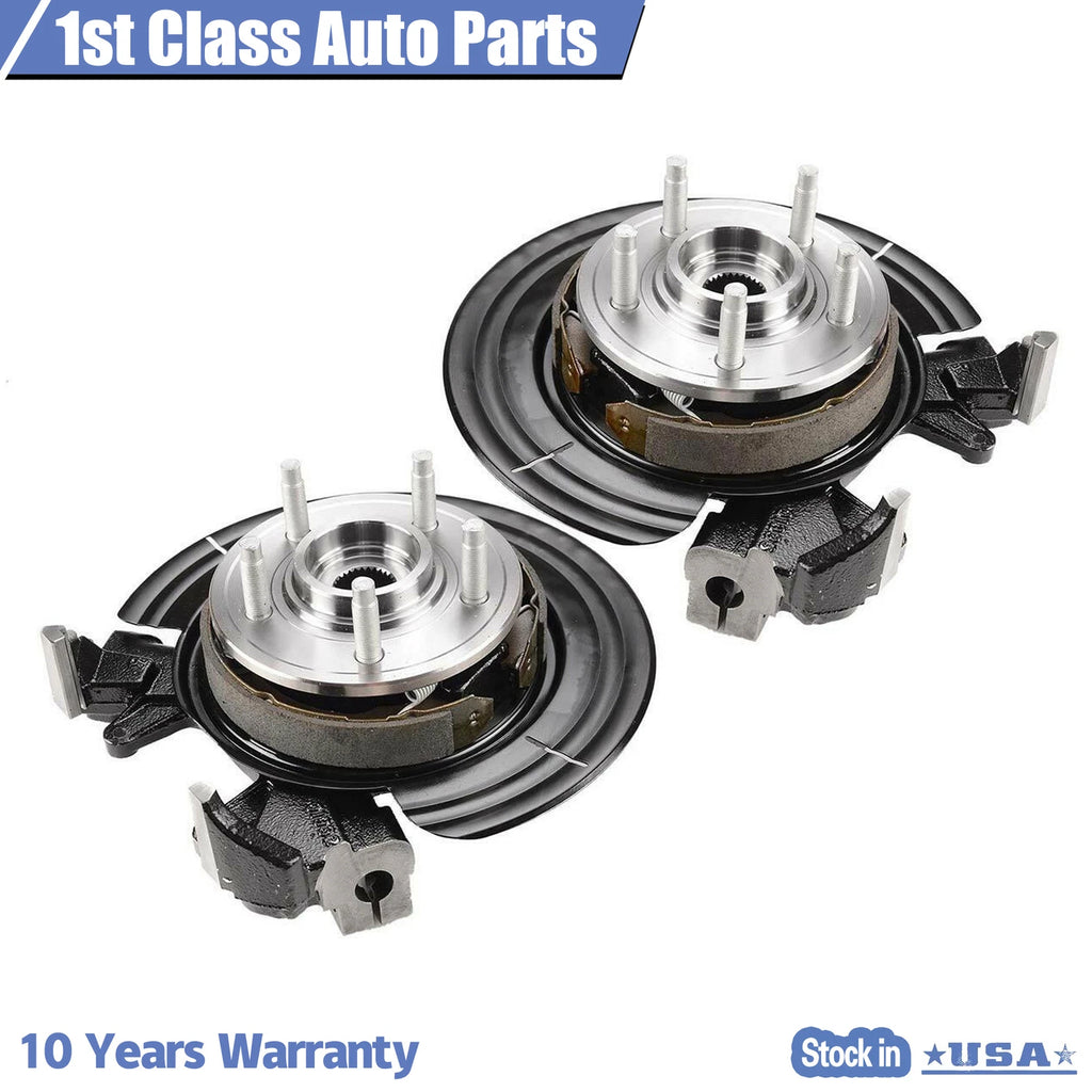 Set of 2 Rear Wheel Hub Steering Knuckles for Ford Explorer (2002–2005)