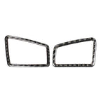 2Pcs Carbon Fiber Look Air Vent Outlet Cover for BMW 3 Series E90 E92 E93 (2005–2012)
