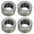 Front and Rear Wheel Bearings Kit for Ford Fiesta FWD (2014–2017)