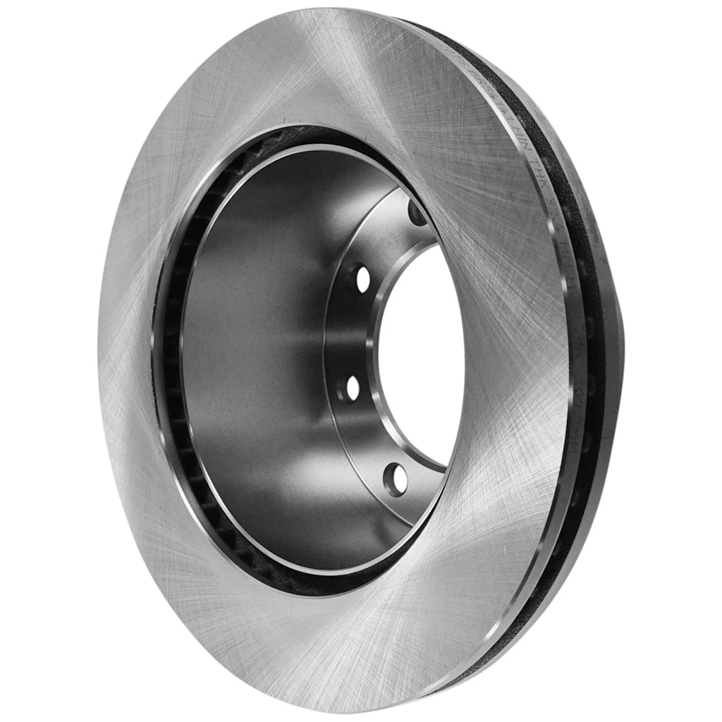 Disc Brake & Pad Kit for Ford F-350 Super Duty (2007) Front & Rear Semi-Metallic