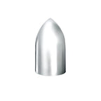 Chrome Bullet Lug Nut Covers Thread-On 33mm for Jeep Wrangler (2007–2024)