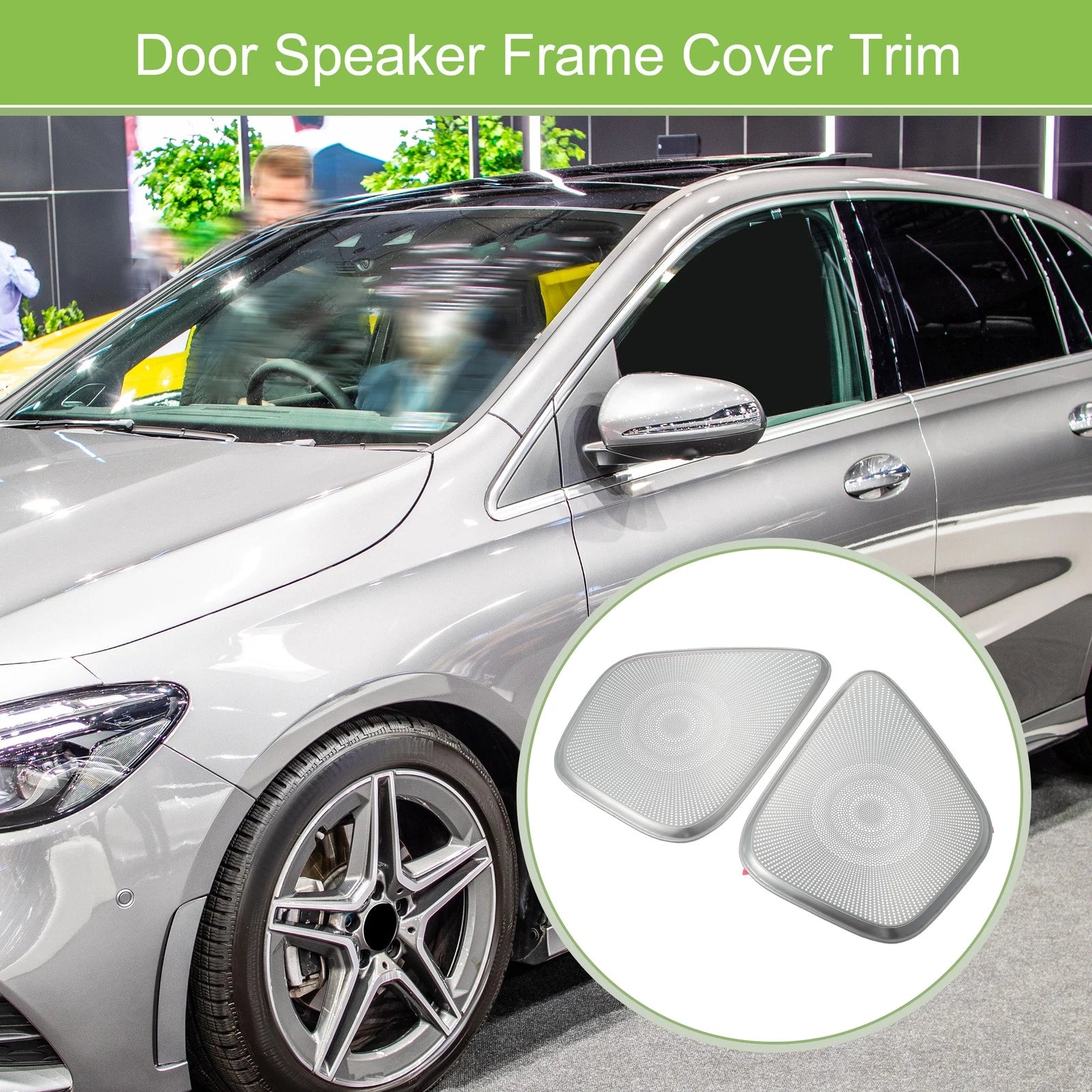 Set of 4 Speaker Frame Cover Trim for Mercedes Benz A B Class (2013–2020)