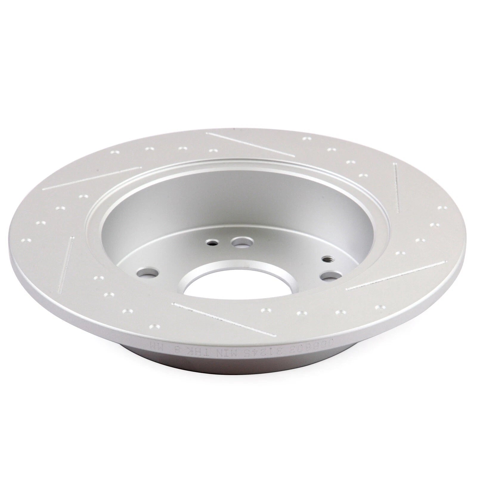 Rear Slotted Brake Rotors for Acura Integra, Honda Accord, Civic (1997–2006)