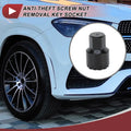 Wheel Lock Lug Nut Type E Anti-theft Key Socket for Mercedes Benz GLE450 GLS350 (2016–2023)
