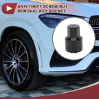 Wheel Lock Lug Nut Type E Anti-theft Key Socket for Mercedes Benz GLE450 GLS350 (2016–2023)
