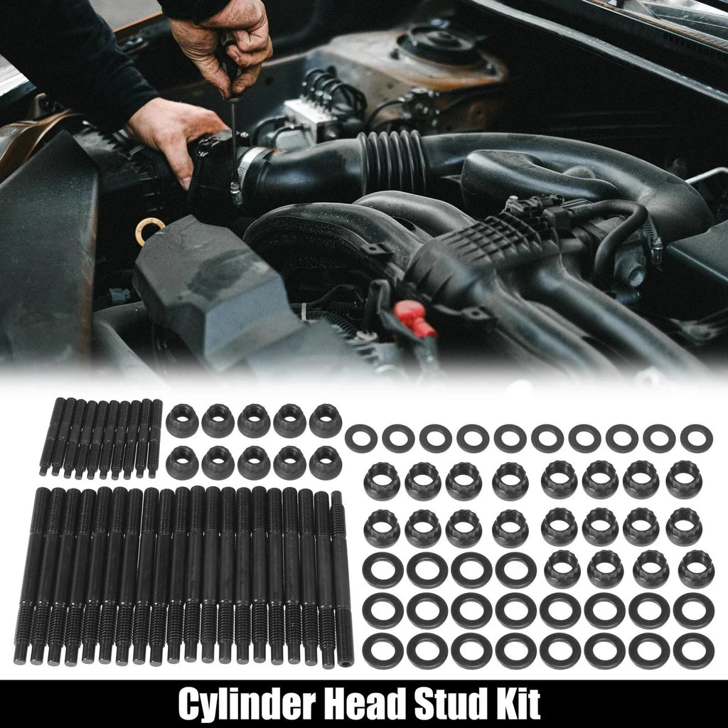 Cylinder Head Stud Kit for Chevy LS1 LS6 5.3L 5.7L 6.0L Engine (2004-2006)