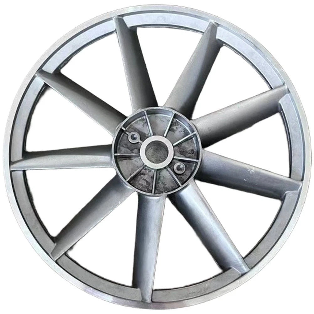 Air Compressor Motor Belt Pulley 350mm Aluminum for
