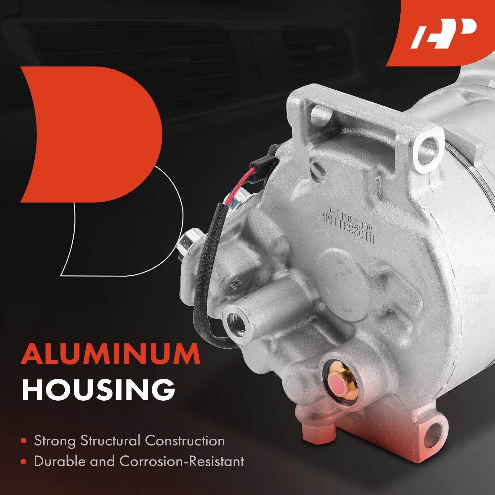 A/C Compressor with Clutch for Mercedes B200 (2006-2011)