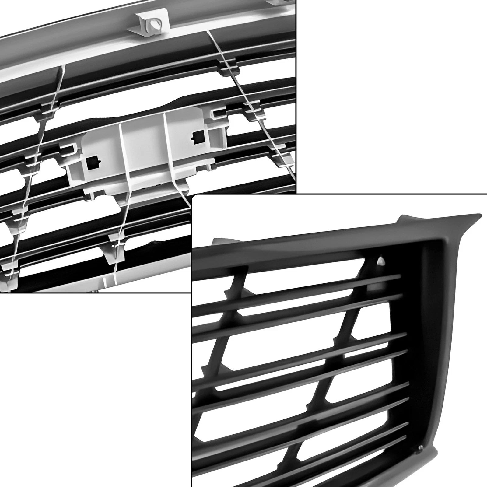 Front Grille for Infiniti M37 M56 (2011–2013) Black Upper Grille