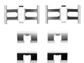 Rear Brake Hardware Kit for Suzuki SX4 (2007–2013) BP927RN
