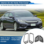Set of 1 Air Condition Outlet Vent Trim Cover Frame for Honda Accord (2018–2022)
