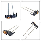 Robot Vacuum Roller Holder for Easy Installation (Alloy, ABS)