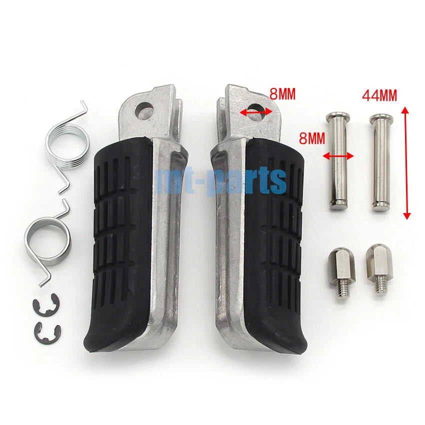 Front Footrest Foot Pegs for Honda CBR1100XX Blackbird (1997–2006) & CBF1000 (2004–2010)