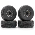 Set of 4 Universal 1/8 1/10 RC Short Course Truck Road Tires