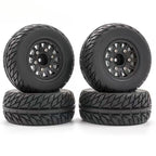 Set of 4 Universal 1/8 1/10 RC Short Course Truck Road Tires