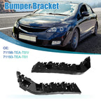 Set of 2 Front Bumper Brackets NO.71198-TEA-T01 for Honda Civic (2017–2021)