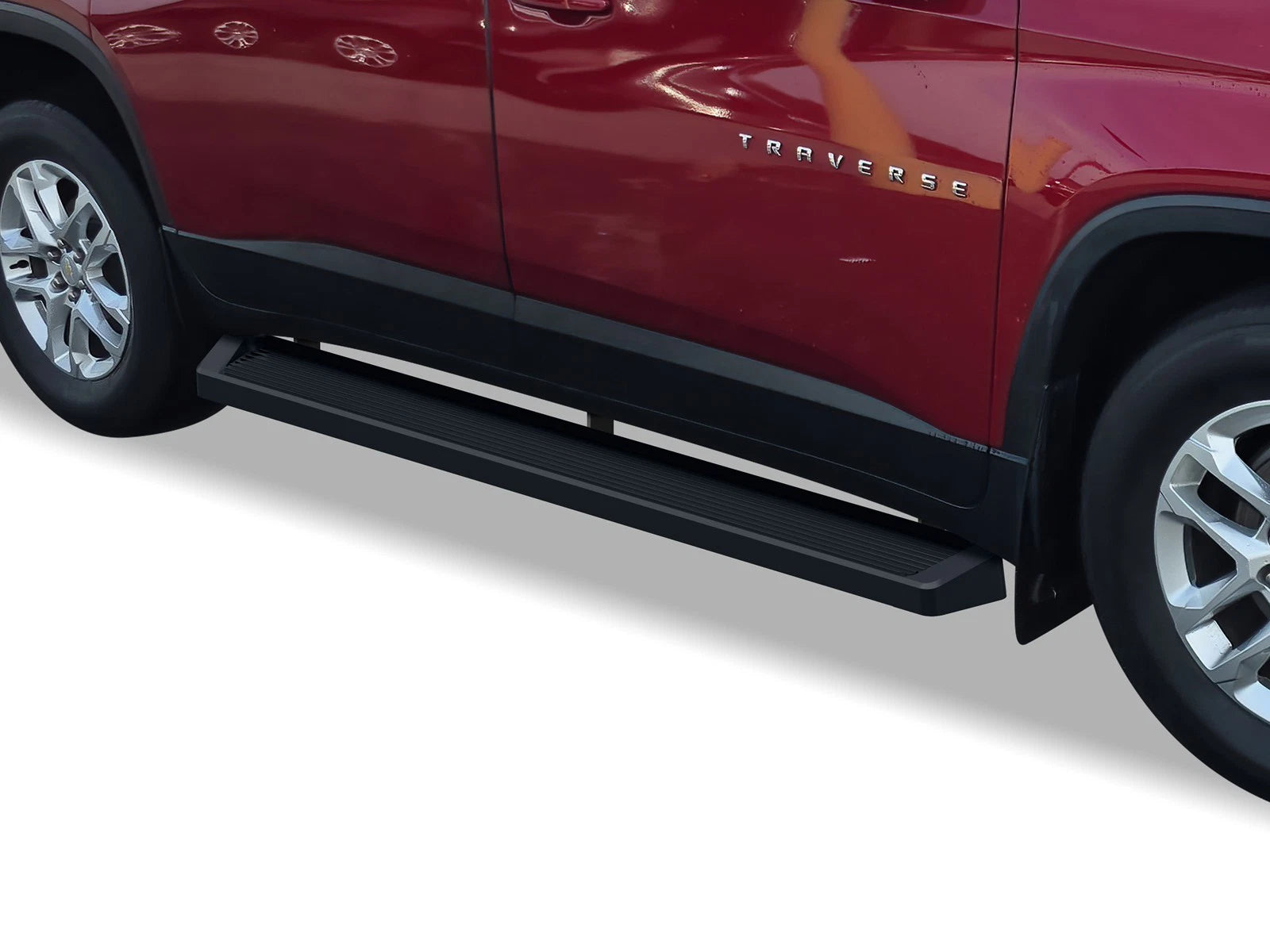 6" Black Side Steps for Chevy Traverse (2018–2023)