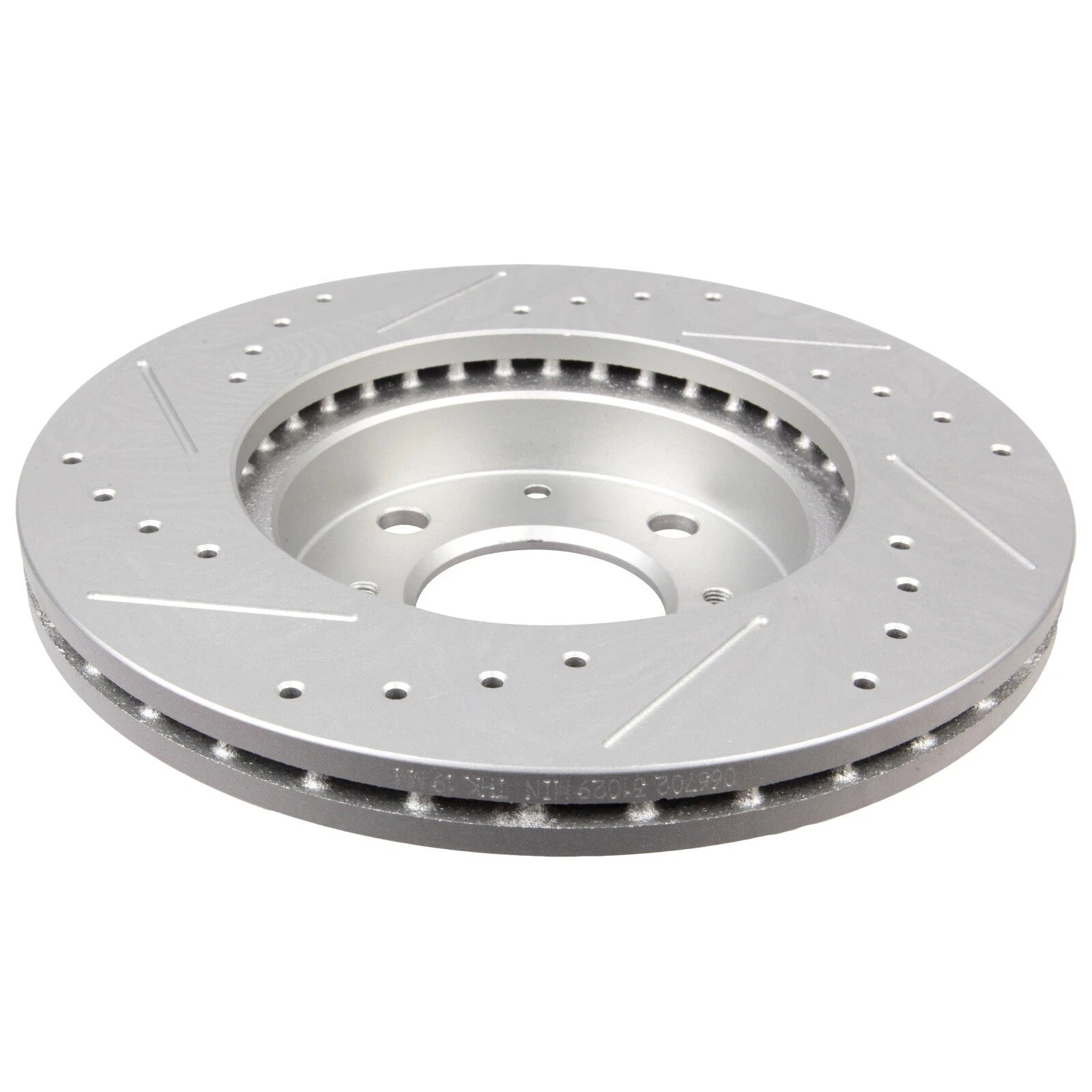 Drilled and Slotted Brake Rotors for Honda Civic del Sol CRX 4-Lug