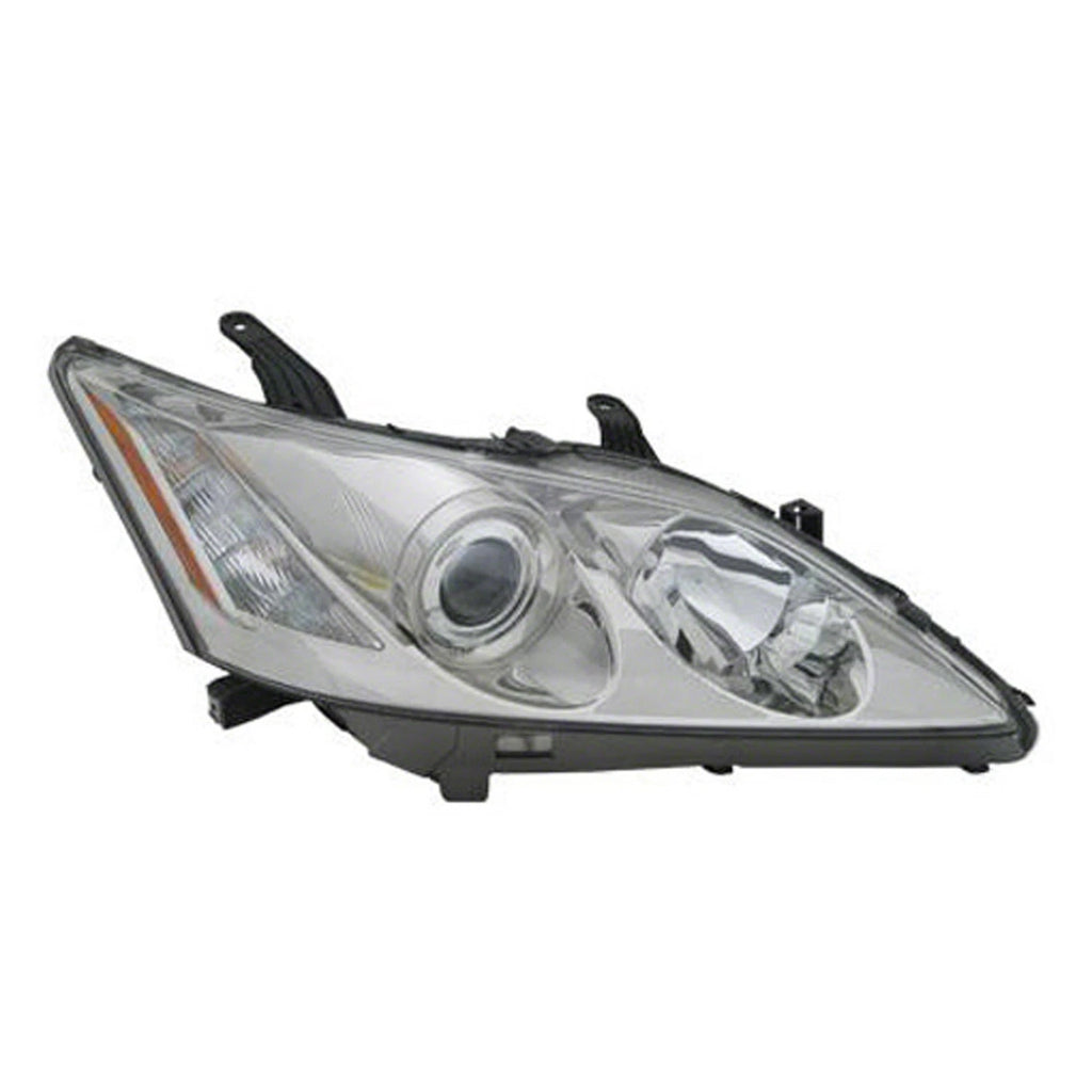 Replacement Passenger Halogen Head Light Lens/Housing for 2007-09 Lexus ES350