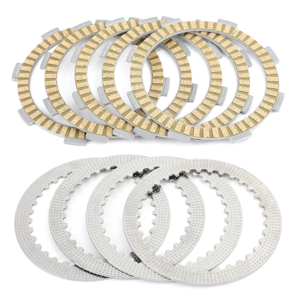 Clutch Kit Iron & Friction Plates for Kawasaki KLF KLT 185 KMX125 1985–2002