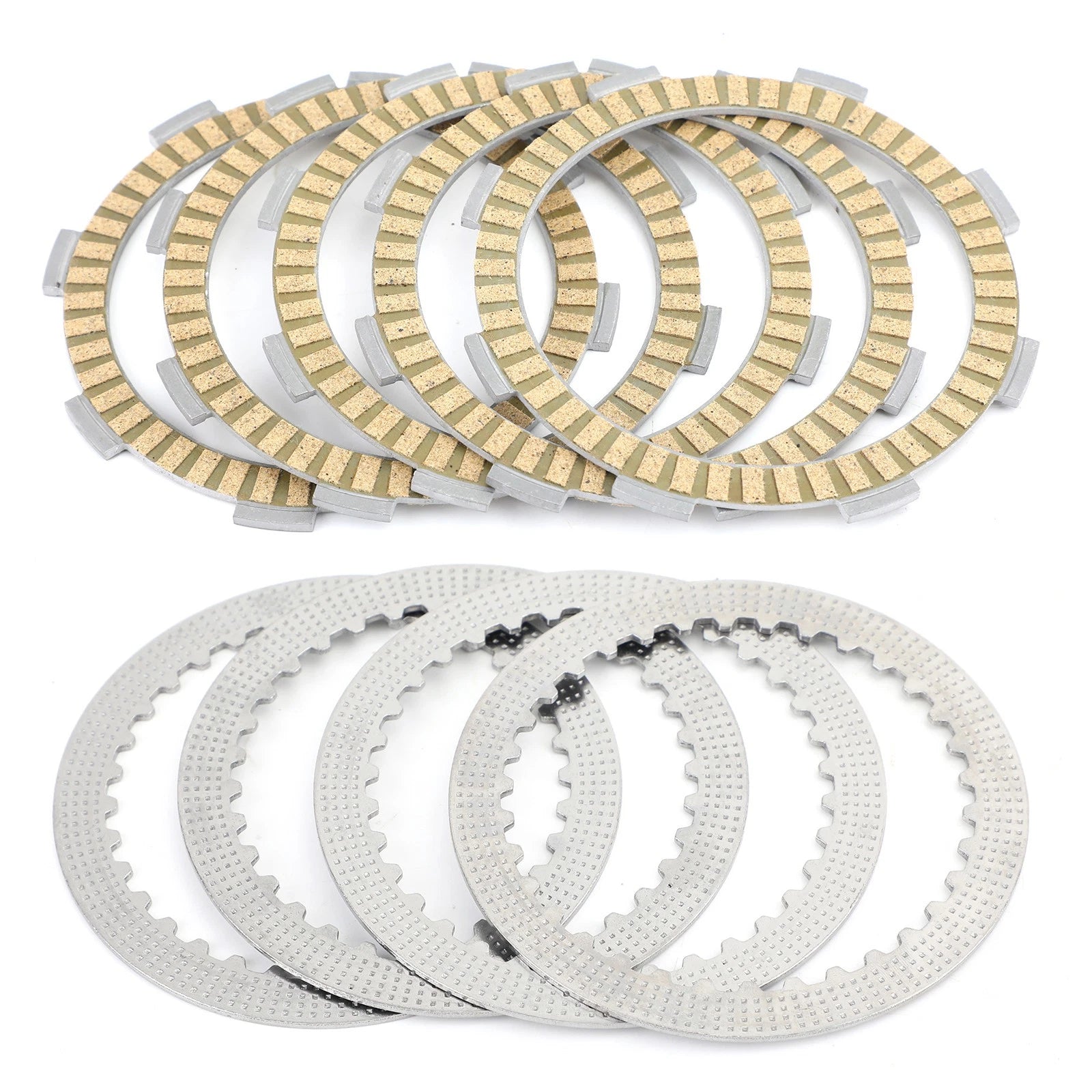 Clutch Kit Iron & Friction Plates for Kawasaki KLF KLT 185 KMX125 1985–2002