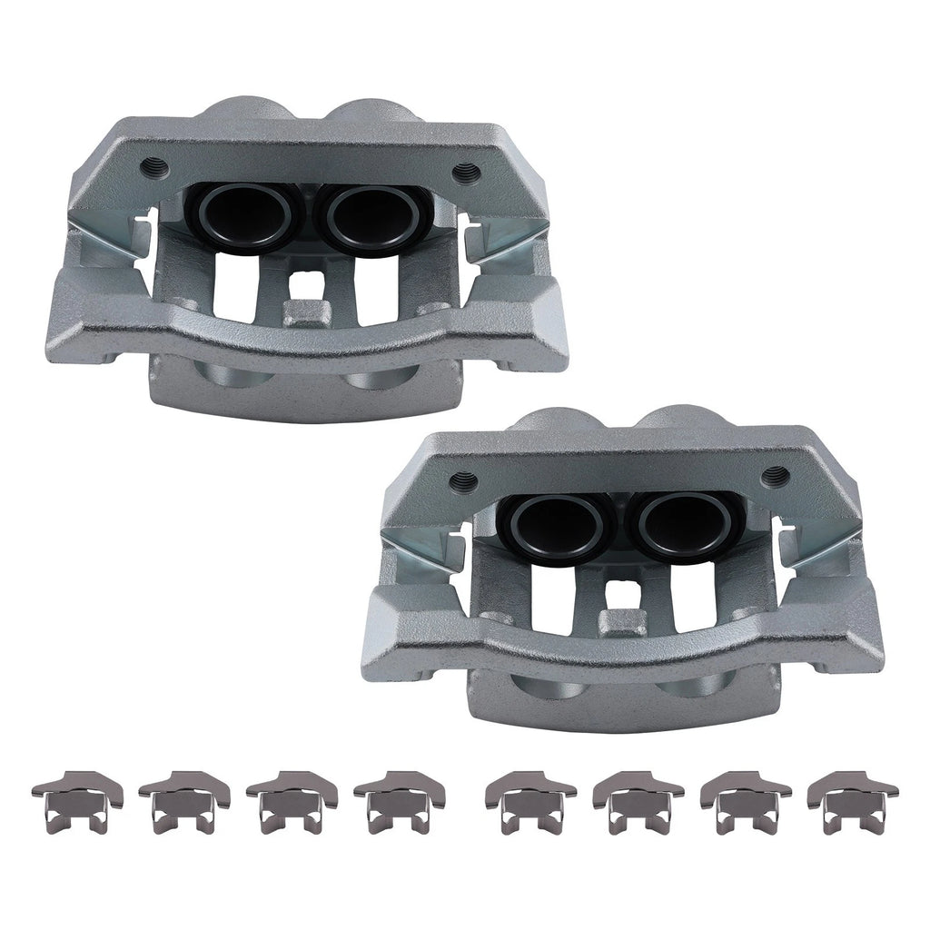 Rear L & R Brake Caliper w/ Bracket for Ford F-250 F-350 Super Duty (2008–2012)