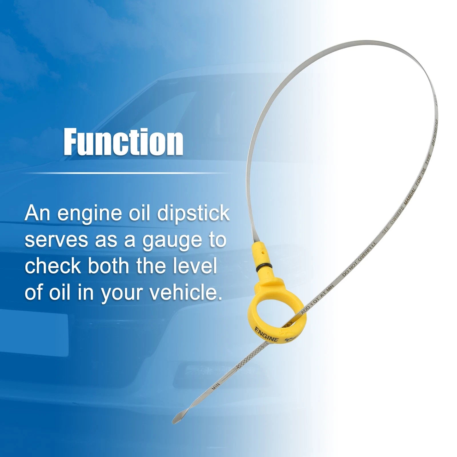 Engine Oil Dipstick for Chrysler 300 Limited S Touring 3.5L V6 (2005–2010) No.4792867AB