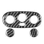Carbon Fiber Side Mirror Adjust Buttons Trim for Mini Cooper (2005-2006)