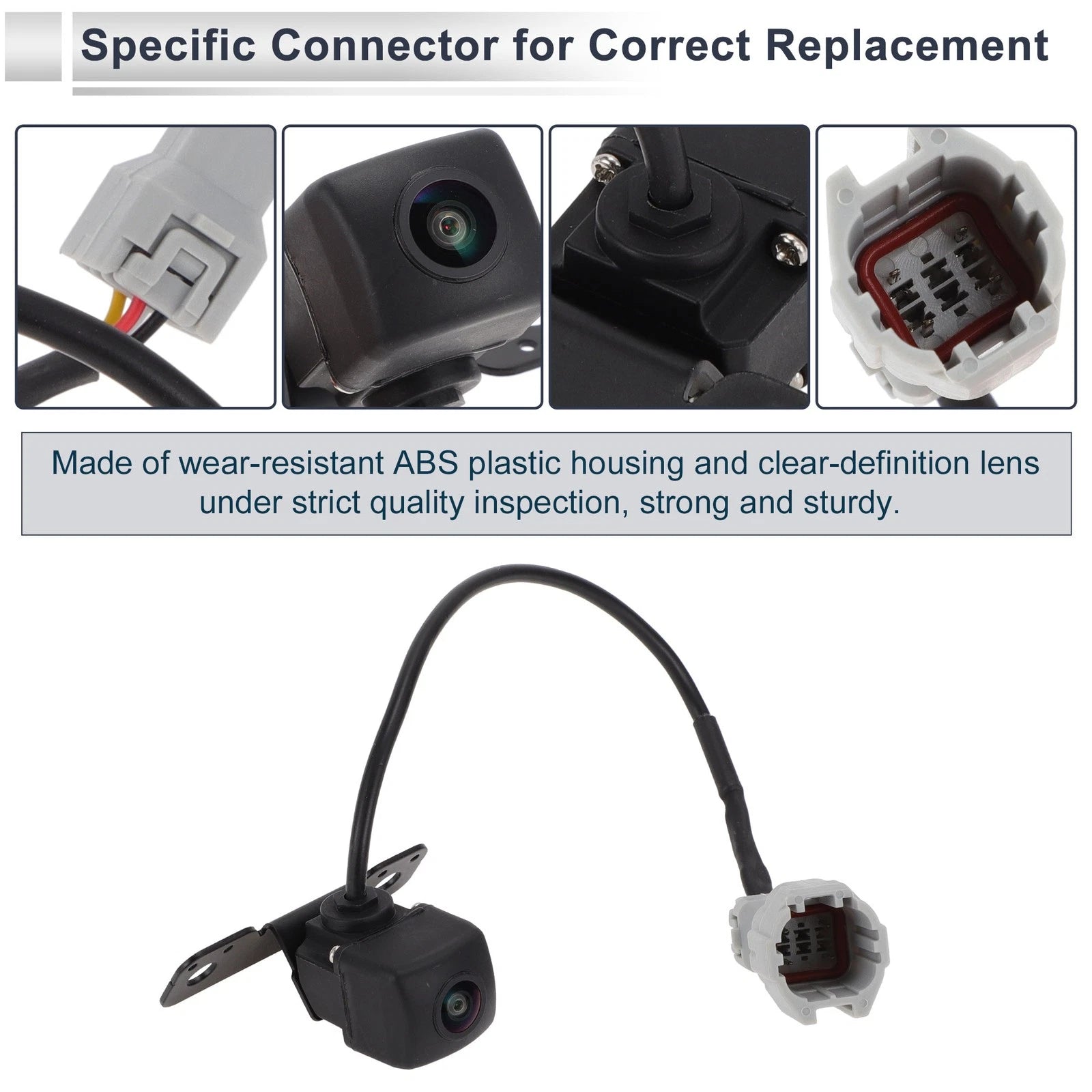 Rear View Camera for Hyundai Santa Fe Sport (2013–2019) 120-180 Degree