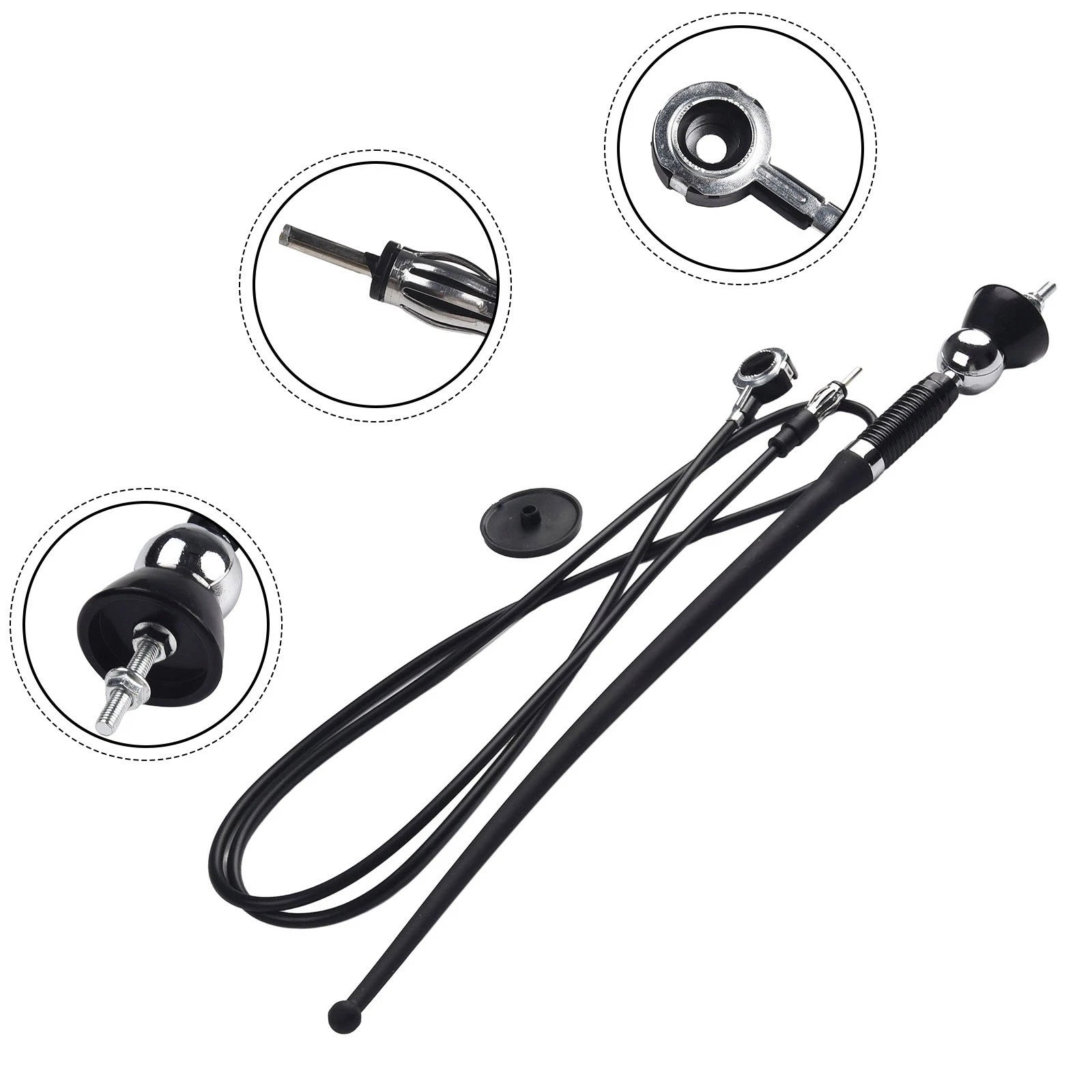 Amplified Antenna for Car Radio (Universal Fit)