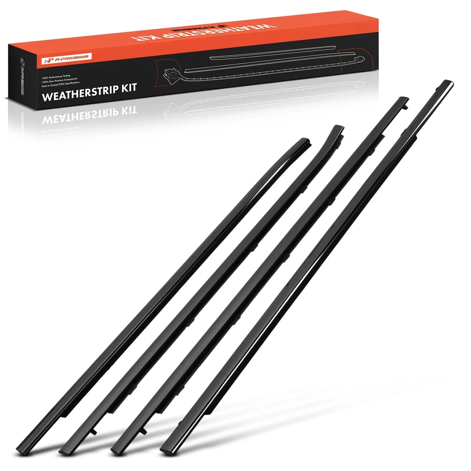 Weatherstrip Window Seals Kit for Toyota Highlander (2020â2023)