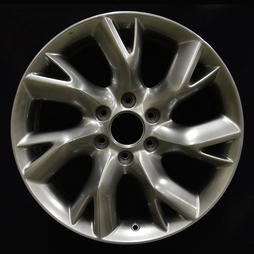 Factory Wheel 20x8 Hyper Bright Smoked Silver for 2014 Infiniti QX80