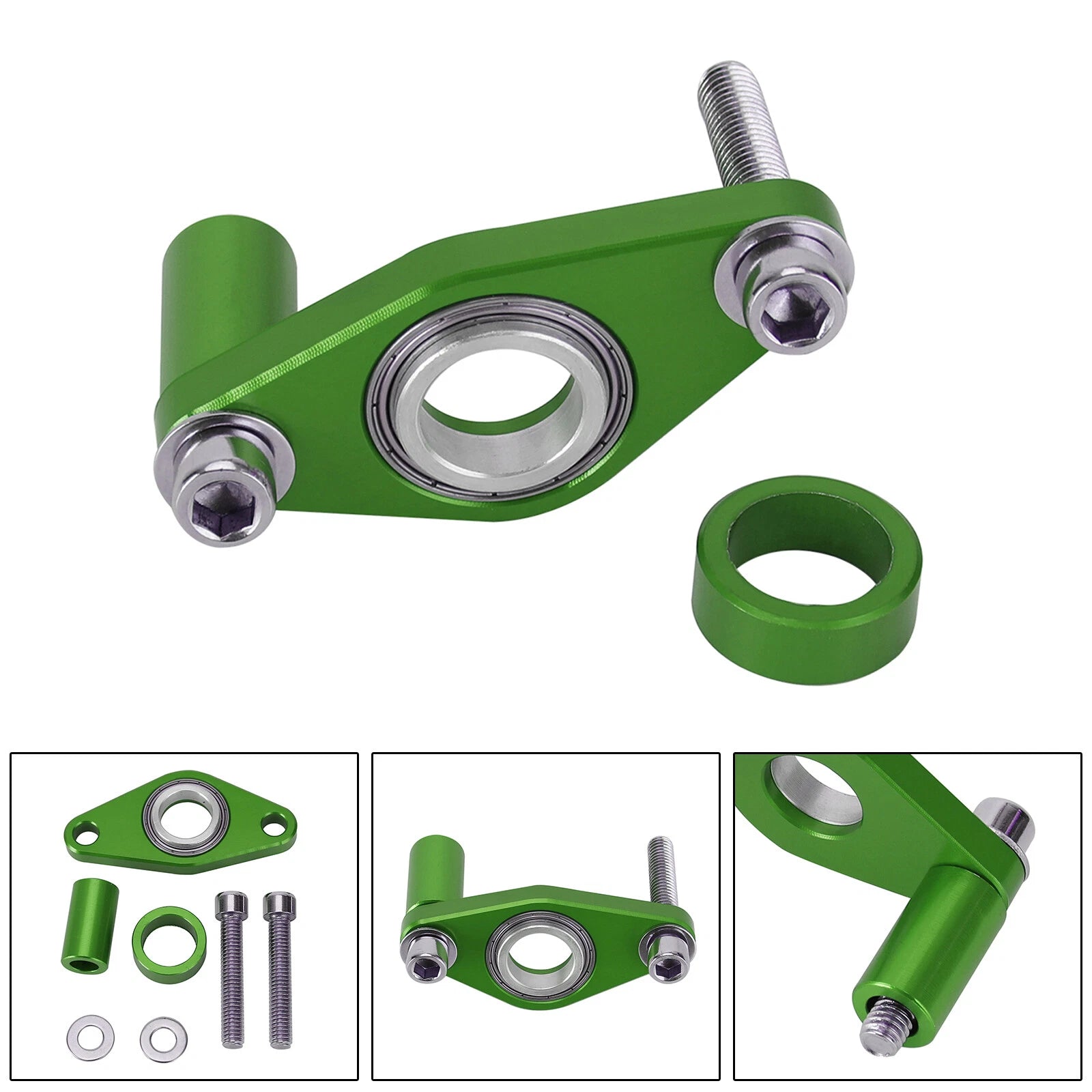 CNC Shifting Gear Stabilizer for Kawasaki ZX-25R (2021) - Green