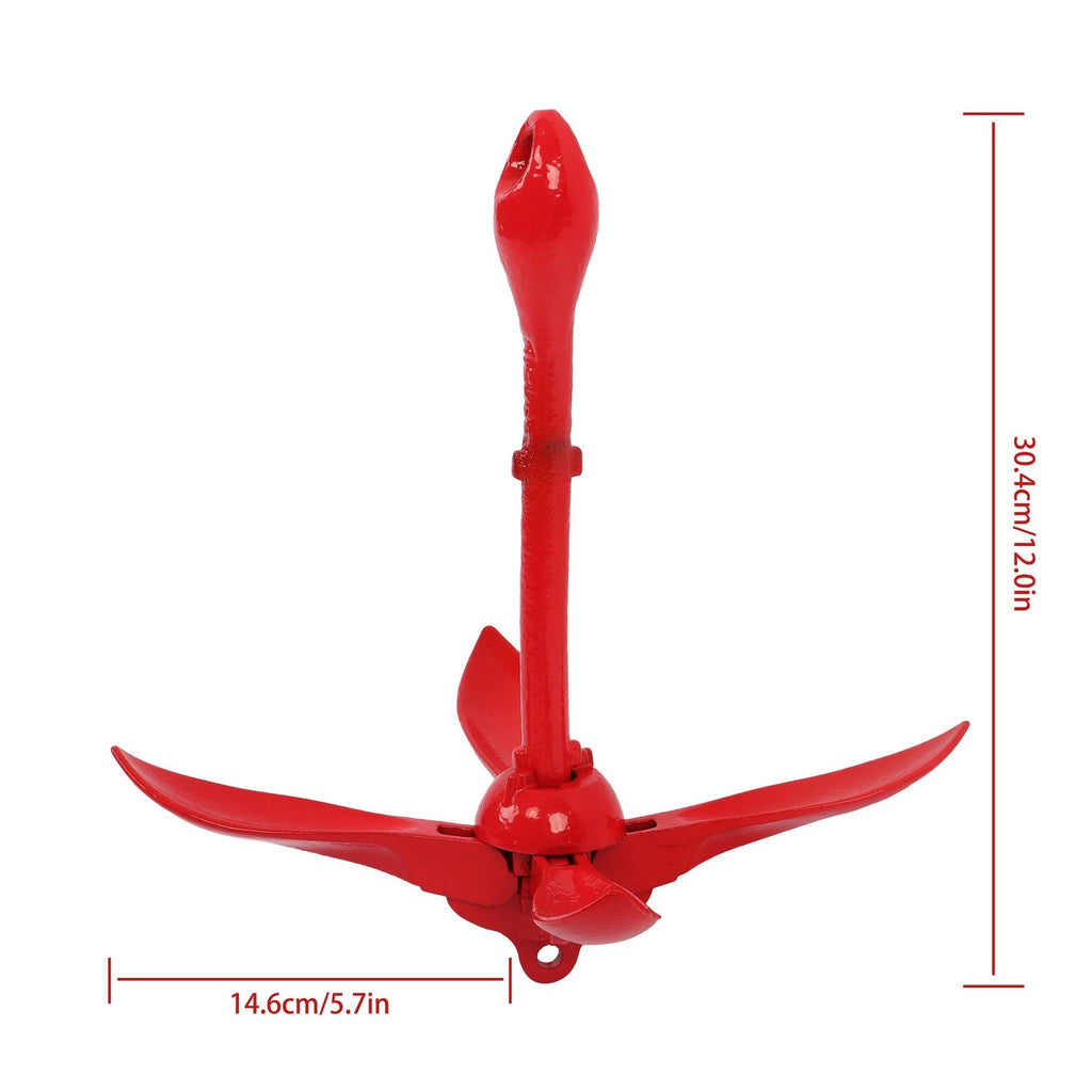 1.5kg Folding Grapnel Anchor for Kayak (1 Piece)