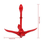 1.5kg Folding Grapnel Anchor for Kayak (1 Piece)