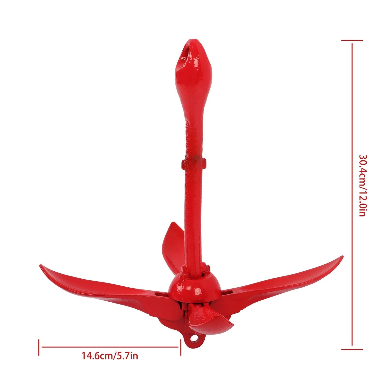 1.5kg Folding Grapnel Anchor for Kayak (1 Piece)